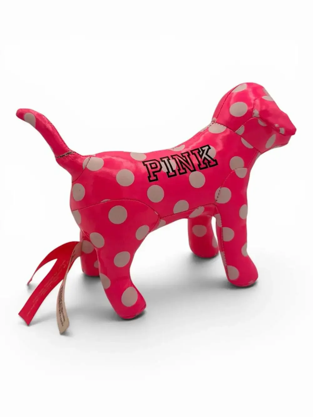 Victoria's Secret PINK Polka Dot Plush Dog Toy